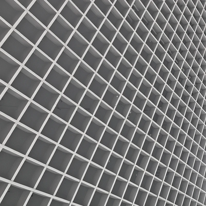 Профиль Грильято МАМА 150х150 ( выс.40/шир.10) Эконом металлик А907 rus 0,6